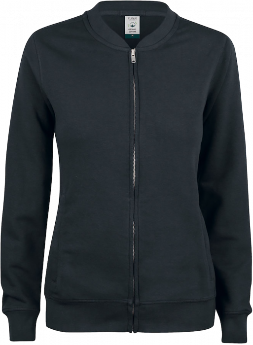 Clique - Organic Cotton Premium Cardigan Ladies - Zwart