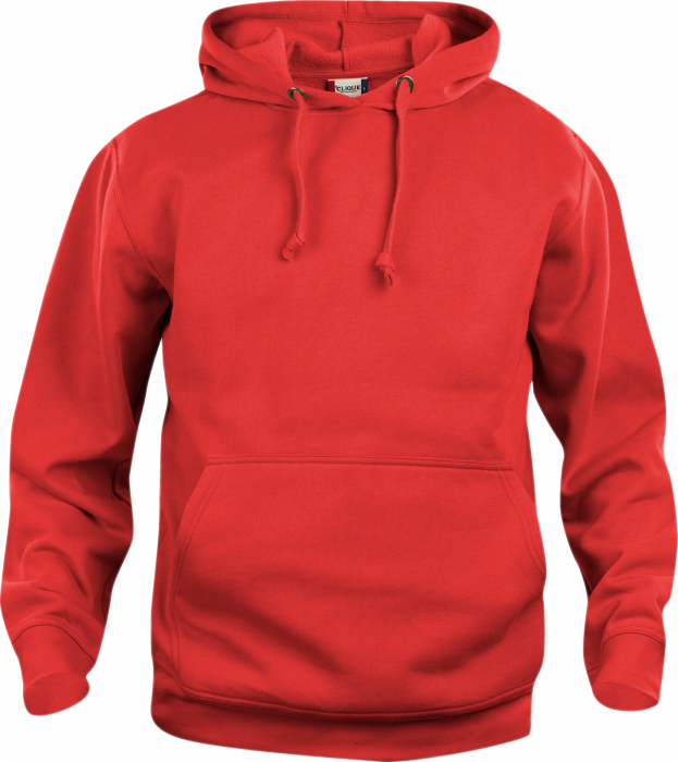 Clique - Basic Cotton Hoodie - Vermelho