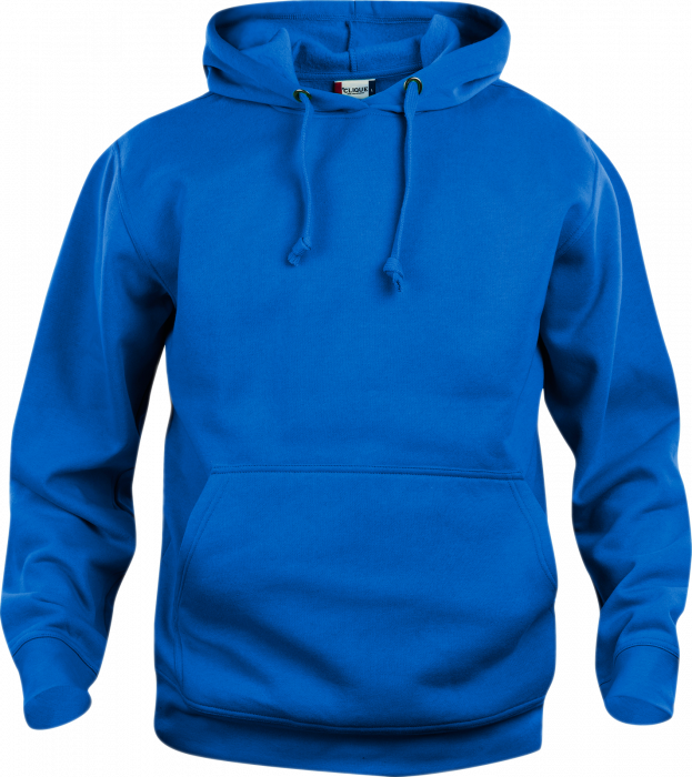 Clique - Basic Cotton Hoodie - Bleu roi