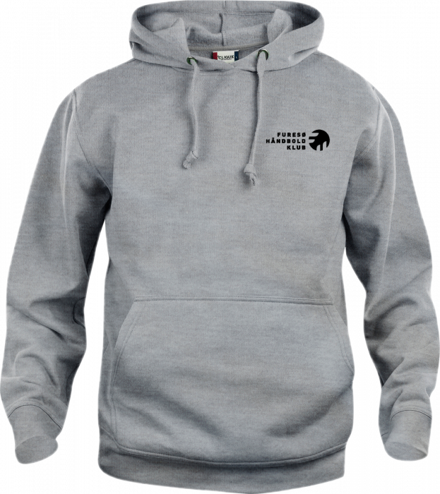 Clique - Furesø Håndbold Basic Hoodie Adults - Grey melange