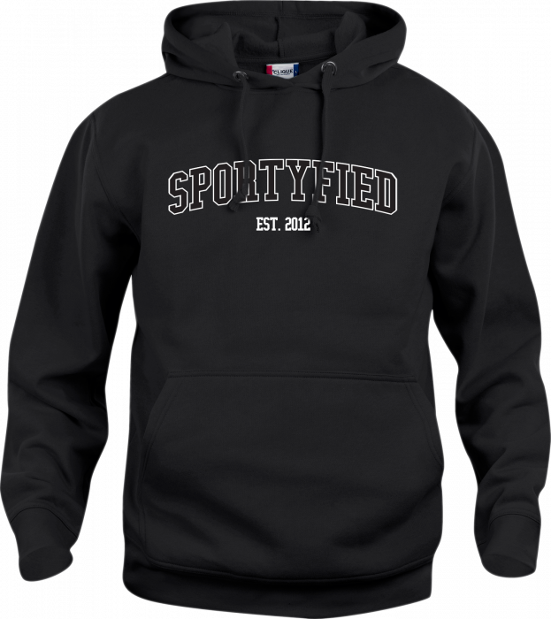 Clique - Sportyfied Hoodie - Czarny