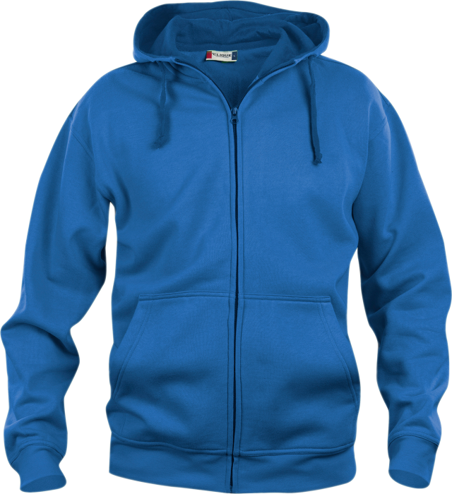 Clique - Full Zip Hoodie Men - Azul real