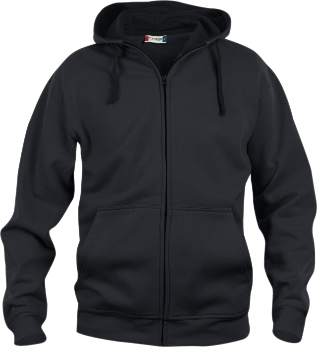 Clique - Full Zip Hoodie Men - Black