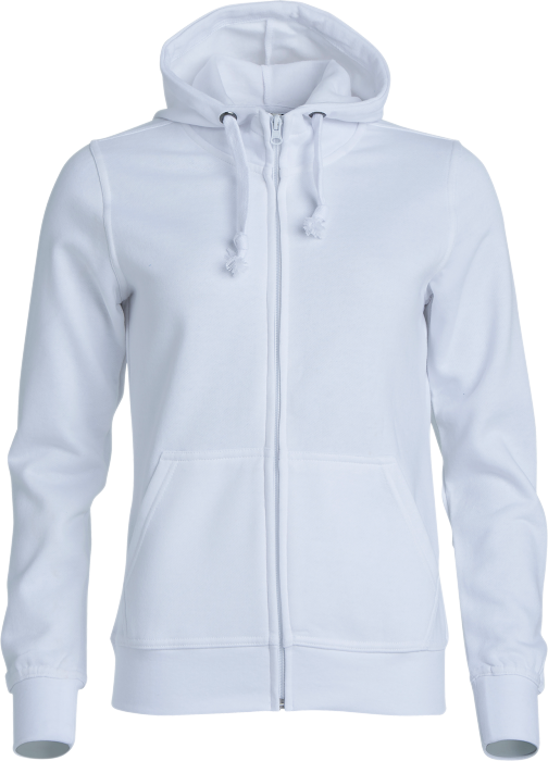 Clique - Full Zip Hoody Women - Wit