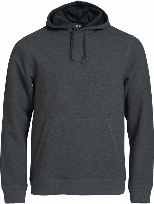 Clique - Classic Hoody - Anthracite Melange