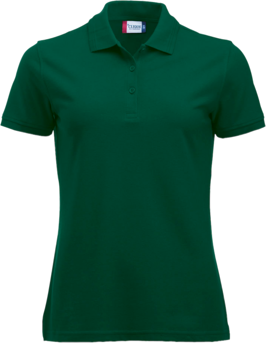 Clique - Manhatten Polo Tee Women - Verde