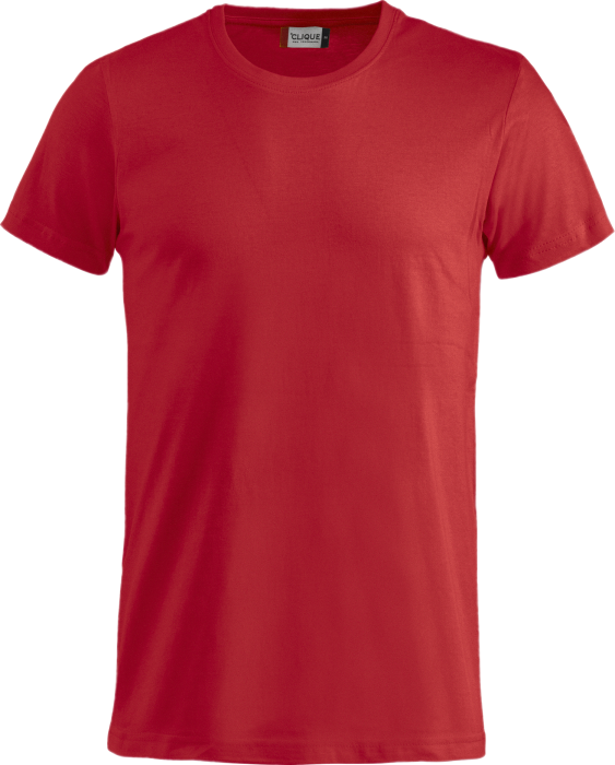 Clique - Basic Cotton T-Shirt - Rot