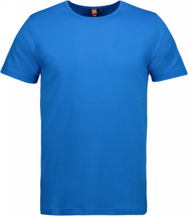 ID - Interlock T-Shirt Herre - Azur