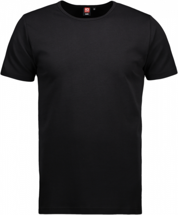 ID - Interlock T-Shirt Herre - Sort