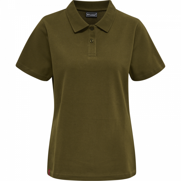 Hummel - Stretch Polo Women - Military Green