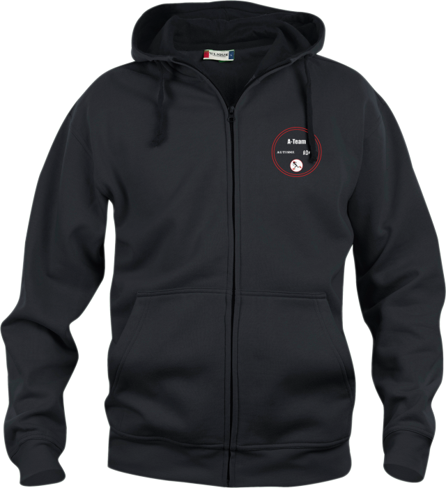 Clique - A-Team Full Zip Hoody Men - Negro