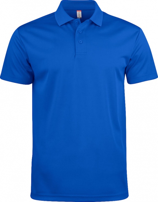 Clique - Basic Active Polo-Shirt - Azul regio