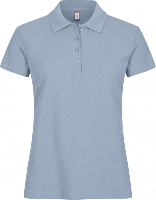 Clique - Basic Polo Dame - Soft Blue