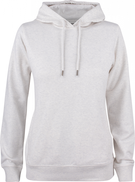 Clique - Økologisk Premium Hoody Damer - Grey melange