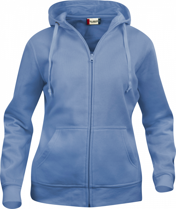 Clique - Full Zip Hoody Women - Light blue