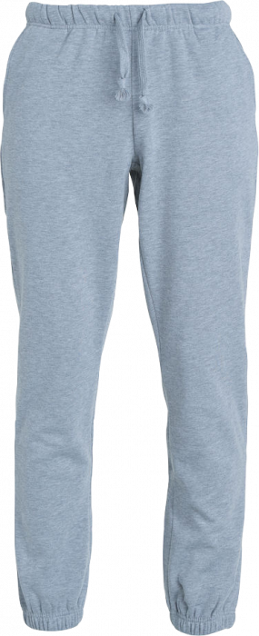 Clique - Basic Joggingbukser I Bomuld - Grey melange