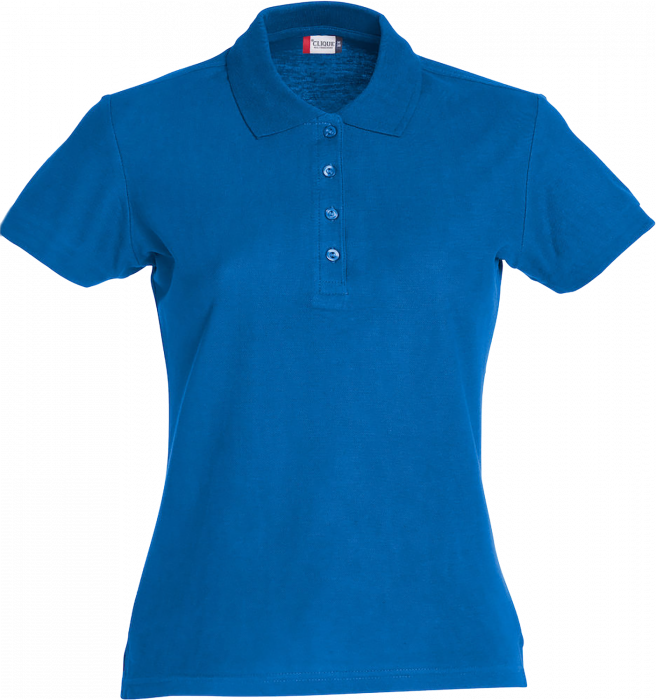 Clique - Basic Polo Ladies - Azul real