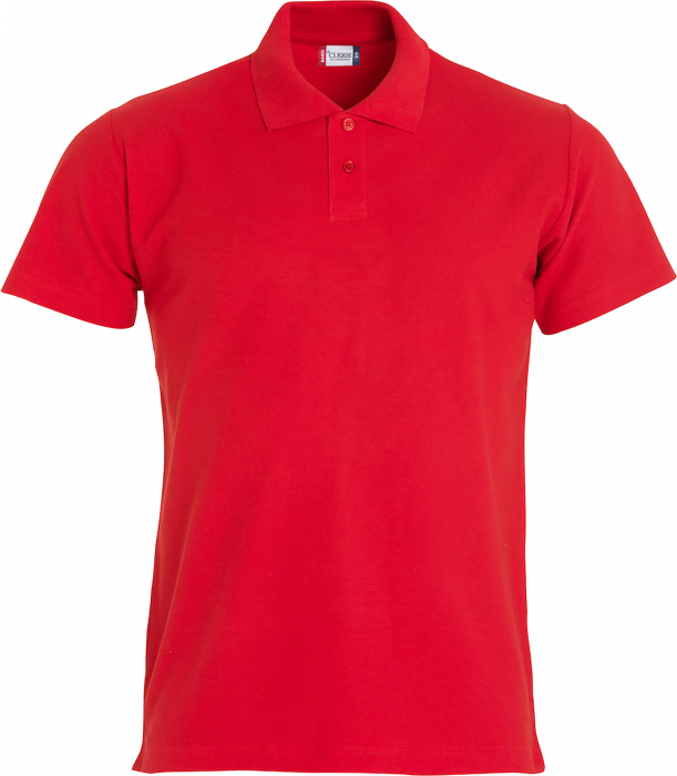 Clique - Basic Polo Kids - Rojo