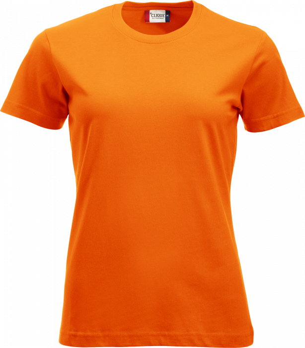 Clique - Classic Cotton Tee Women - Visibility Orange