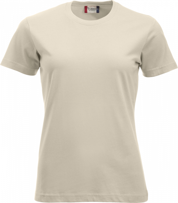 Clique - Classic Cotton Tee Women - Light Kaki