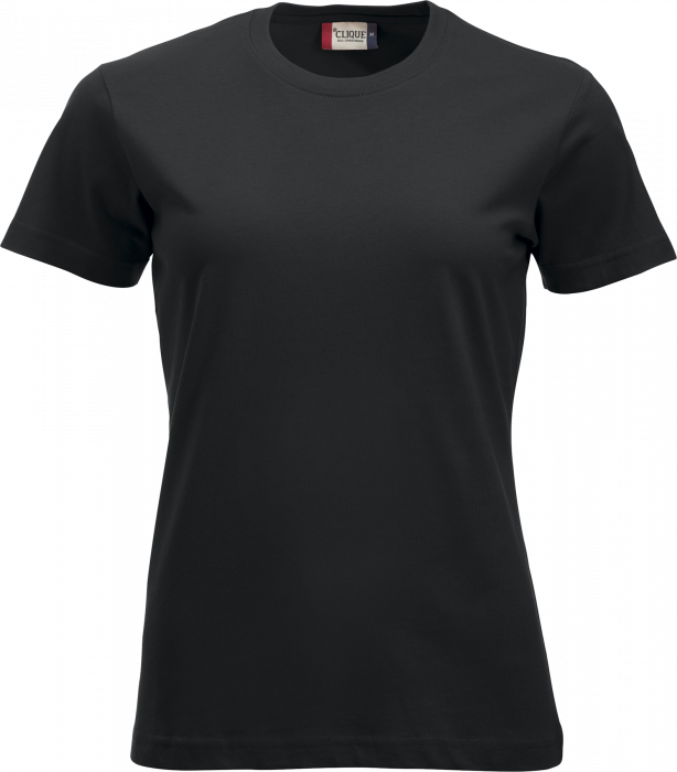 Clique - Classic Cotton Tee Women - Preto