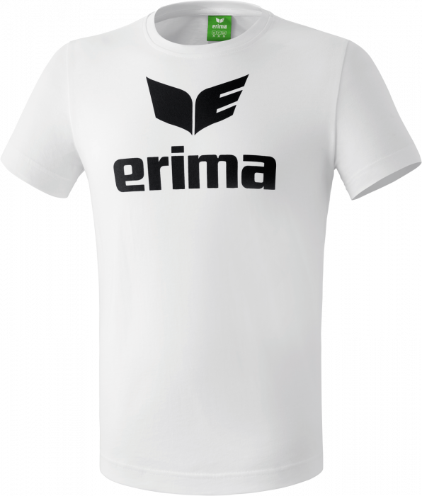 Erima - Promo T-Shirt - Weiß & schwarz