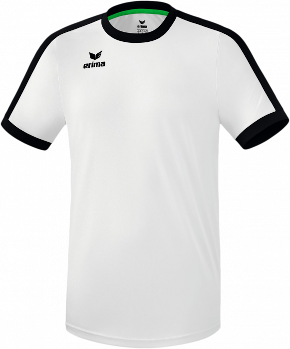 Erima - Retro Star Jersey - Blanco & negro