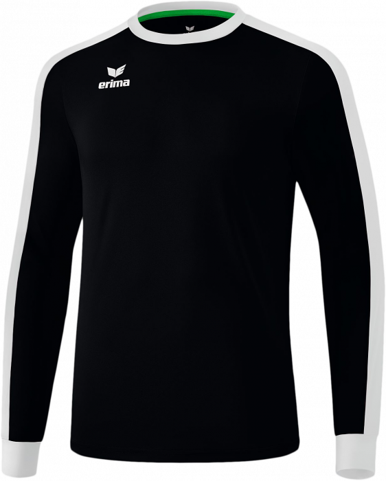 Erima - Retro Star Longsleeve Jersey - Nero & bianco