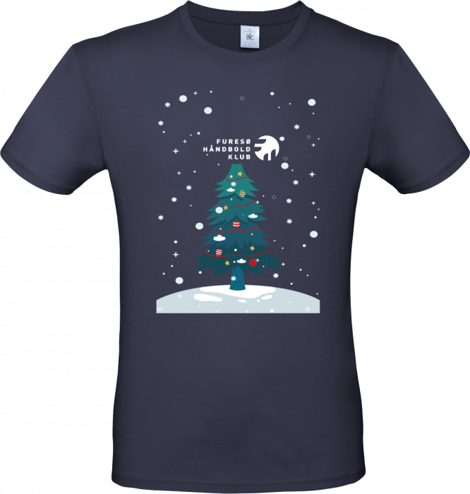 B&C - Furesø Håndbold Christmas T-Shirt Adults - Marine