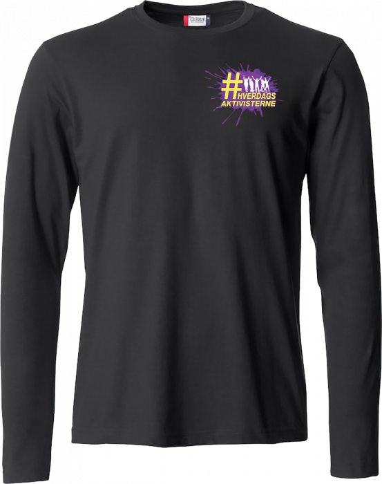 Clique - Ha Longsleeve T-Shirt - Black