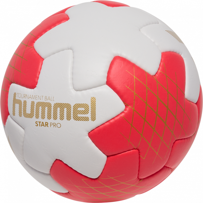 Hummel - Star Pro Håndbold - Rød & guld