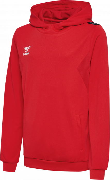 Hummel - Authentic Hoodie Kids - True Red