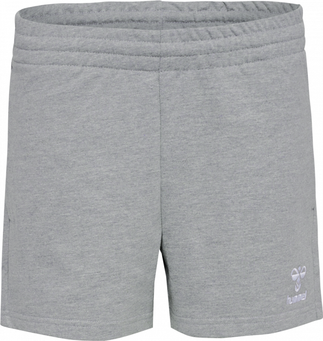 Hummel - Go 2.0 Sweatshorts Kids - Grey Melange