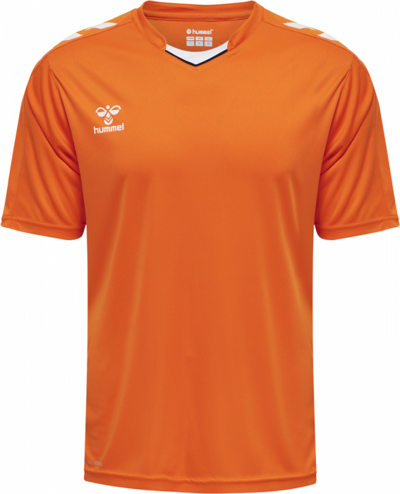 Hummel - Core Xk Poly Jersey Jr - Orange & wit