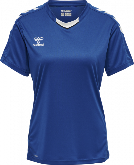 Hummel - Core Xk Poly Jersey Women - True Blue & blanco