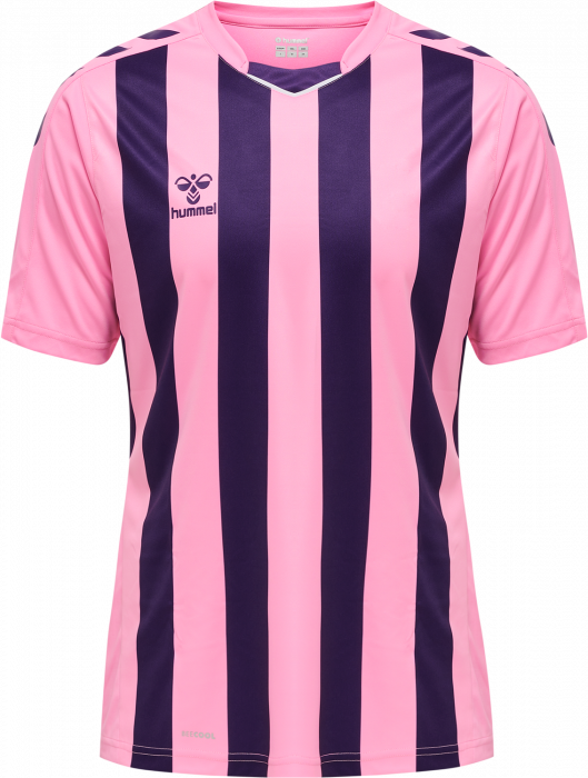 Hummel - Core Xk Striped Jersey - Cotton Candy & acai