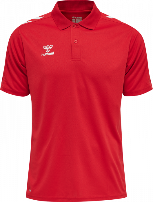 Hummel - Core Xk Polo - True Red & white