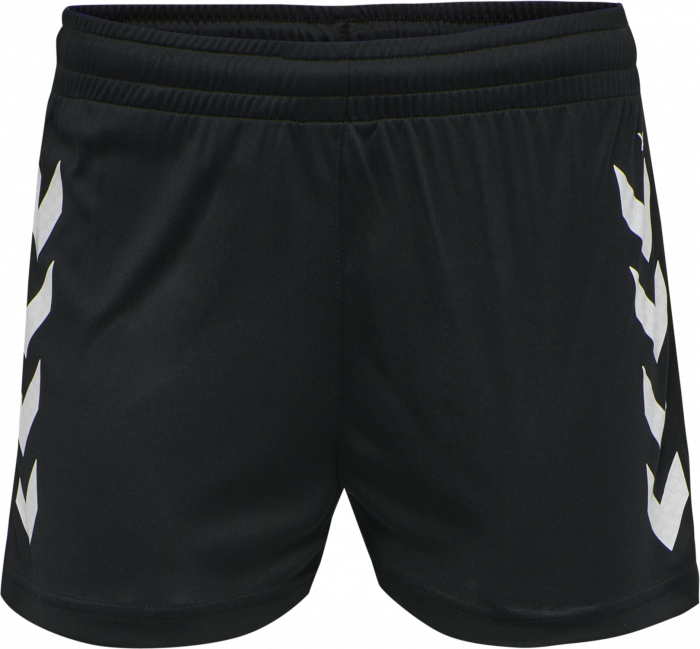 Hummel - Core Xk Poly Shorts Women - Negro & blanco