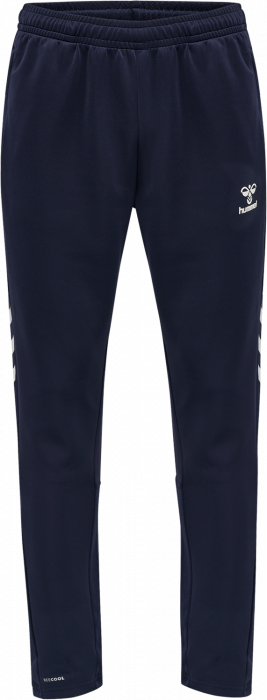 Hummel - Core Xk Poly Training Pants - Marine & biały