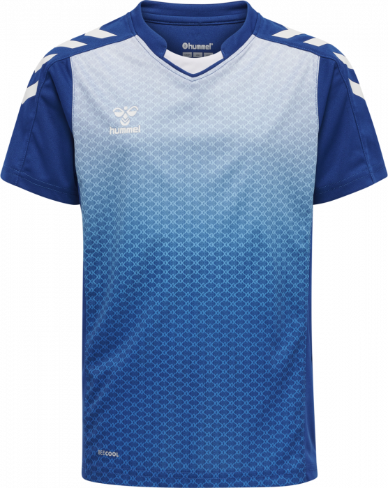 Hummel - Core Xk Sublimaiton Jersey Jr - True Blue & bianco