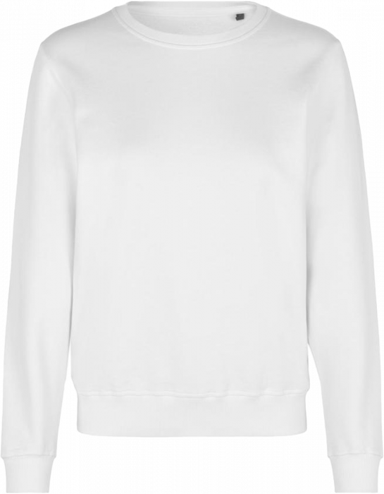 ID - Organic Cotton Sweatshirt Women - Blanc