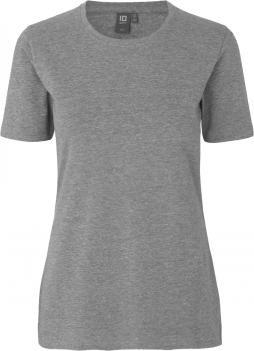 ID - Stretch T-Shirt Women - Grey Melange