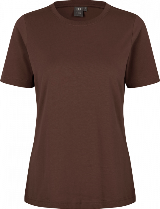 ID - Cotton T-Time T-Shirt Dame - Mocca