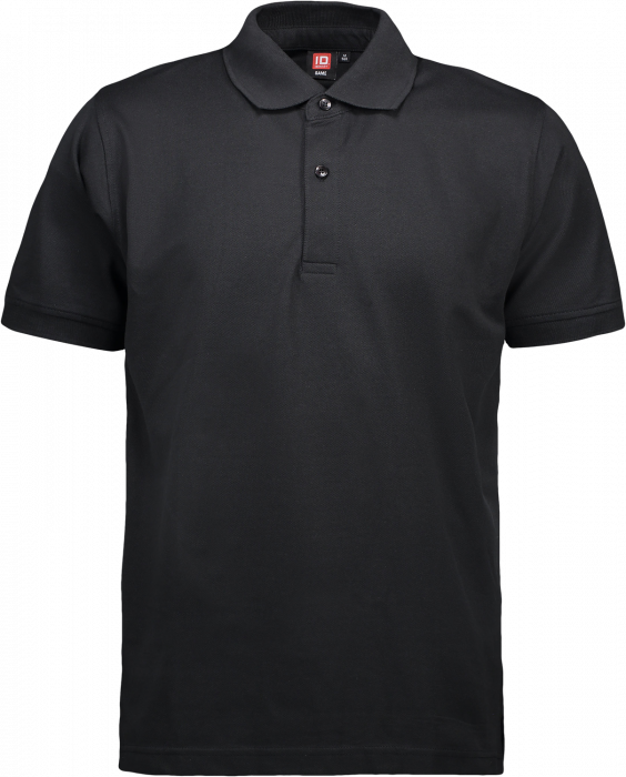 ID - Piqué Mens Poloshirt - Black