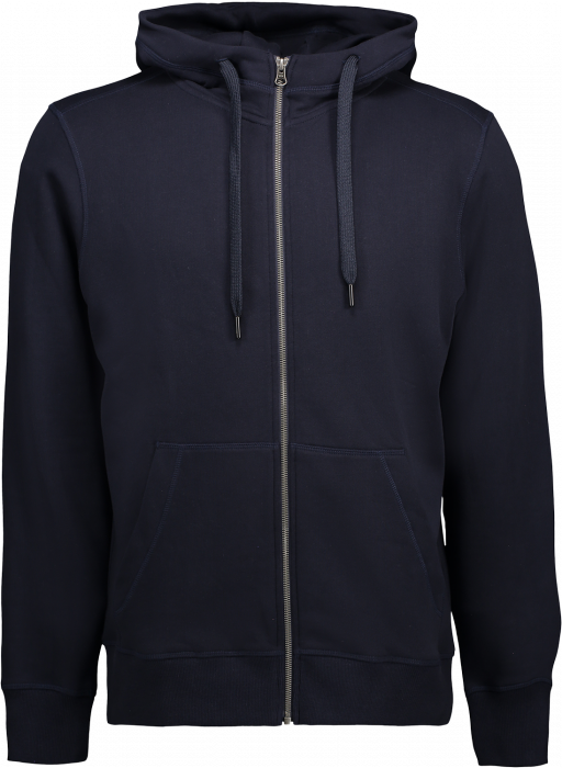 ID - Hoodie W. Zip  (Mens) - Granat