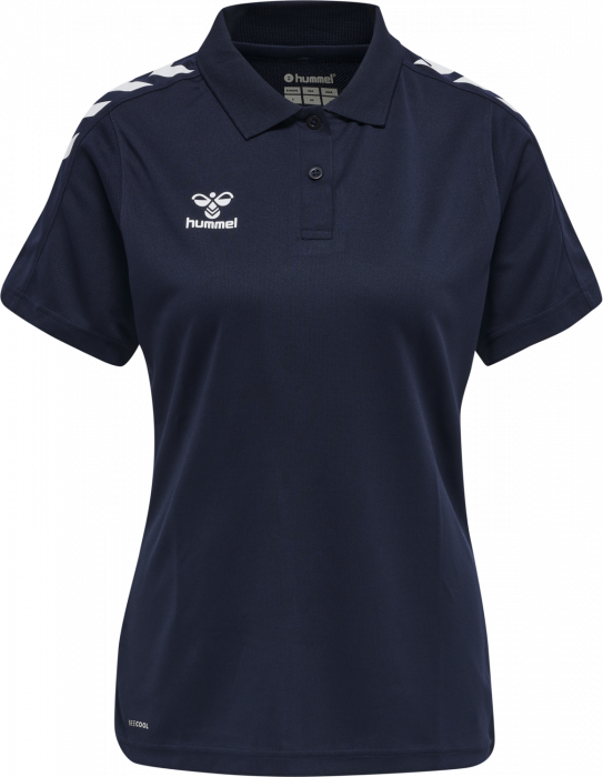 Hummel - Core Xk Polo Women - Marine & branco