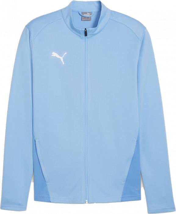 Puma - Teamgoal Training Jacket W. Zip - Jasnoniebieski & biały