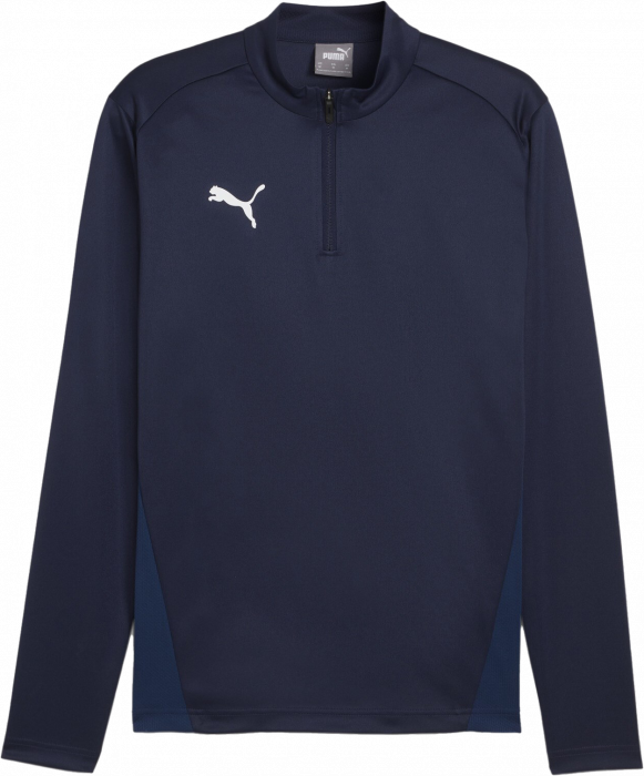 Puma - Team Goal Training Top With Half Zip Jr - Marin