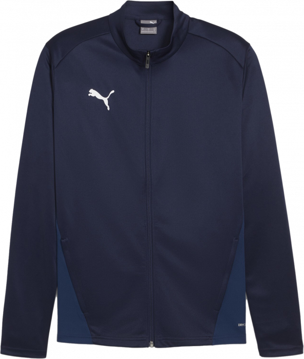 Puma - Teamgoal Training Jacket W. Zip - Marin & vit