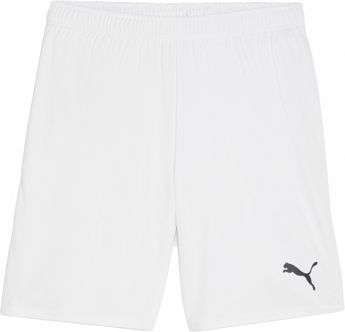 Puma - Teamgoal Shorts Jr - Weiß & schwarz